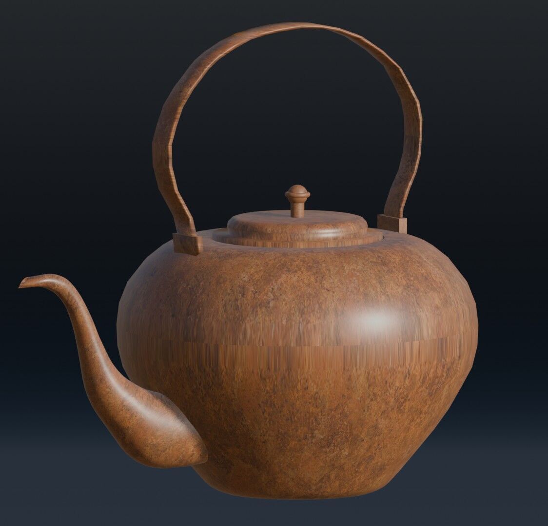 Old Kette 3D model_2