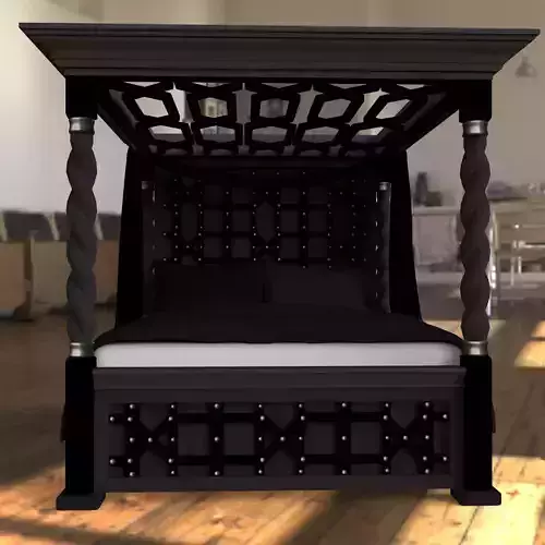 Gothic Canopy Bed