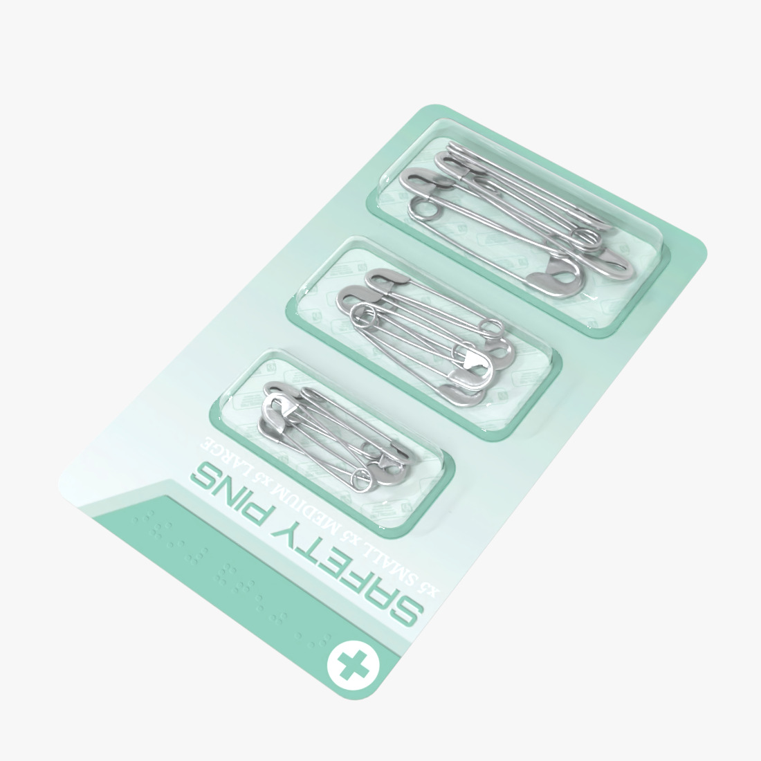 First Aid Box Medical Rigged Low-poly 3D model_6