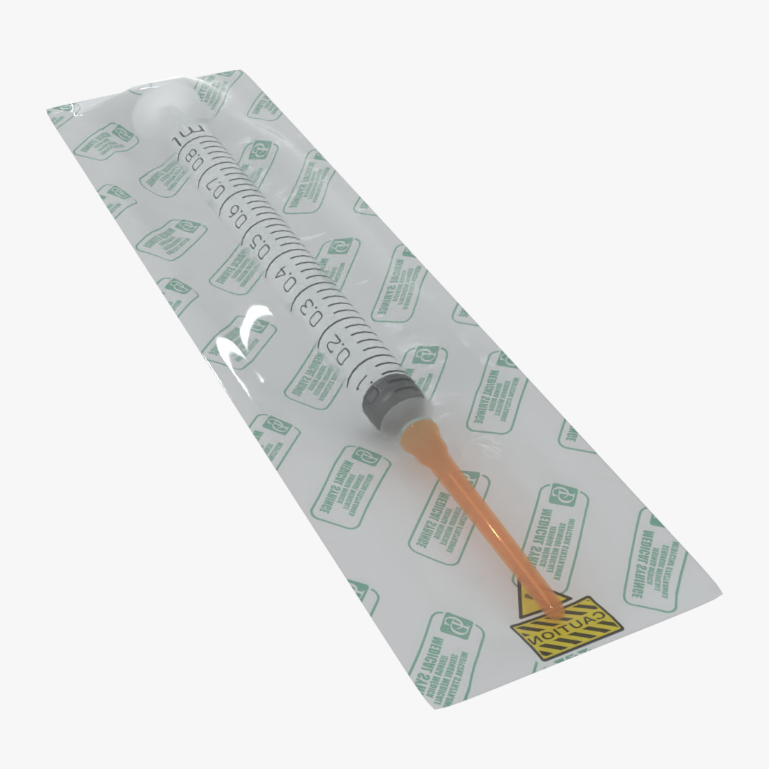 First Aid Box Medical Rigged Low-poly 3D model_17