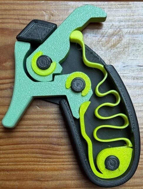 Cock and Pull Fidget  3D print model_6