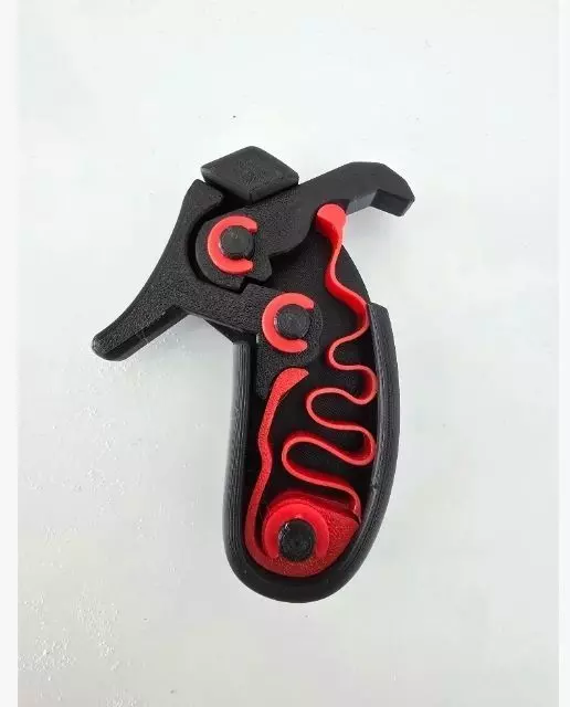 Cock and Pull Fidget  3D print model_0