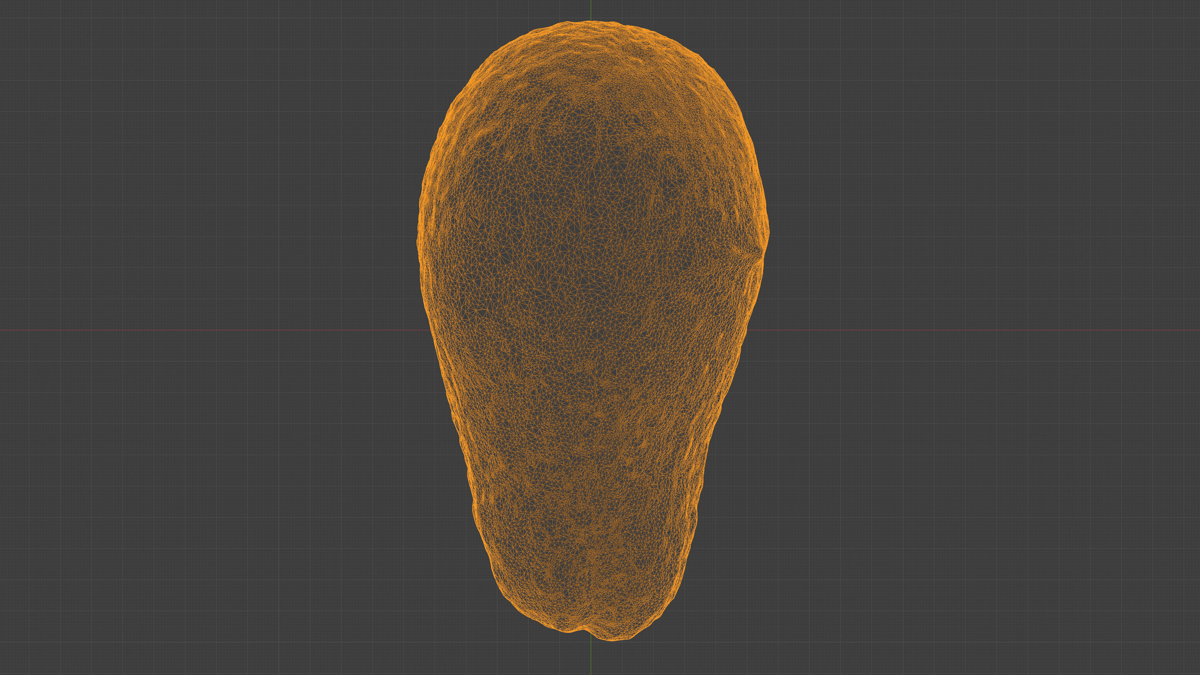 Photorealistic 3D Scanned Avocado Low-poly 3D model_38