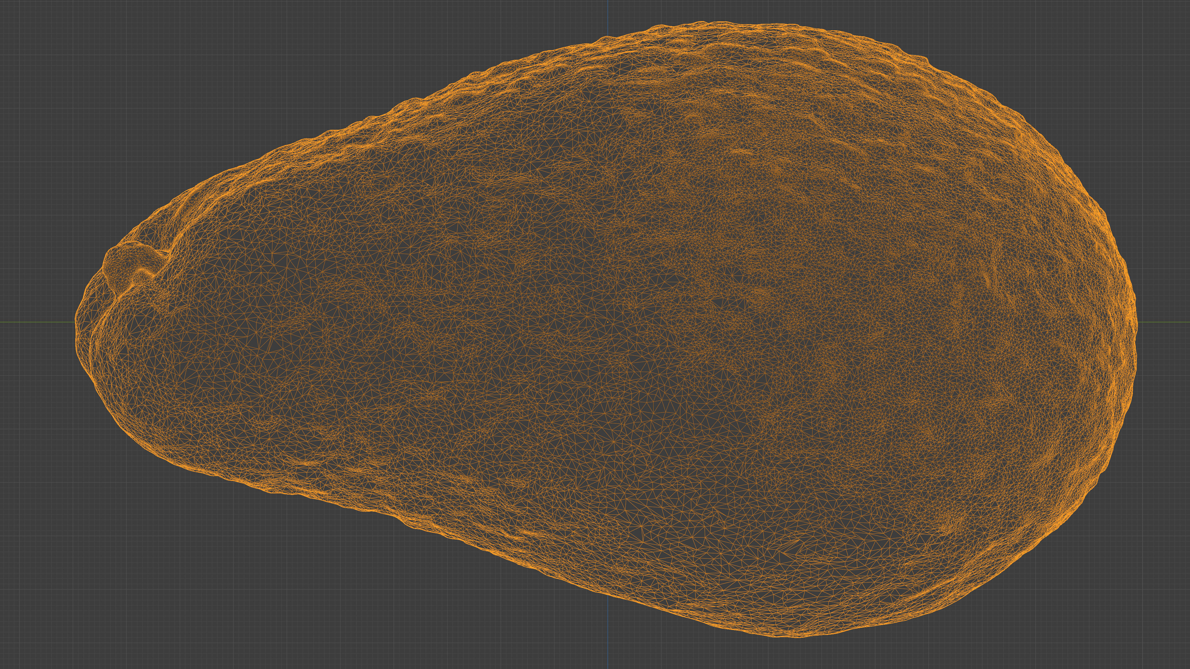 Photorealistic 3D Scanned Avocado Low-poly 3D model_36