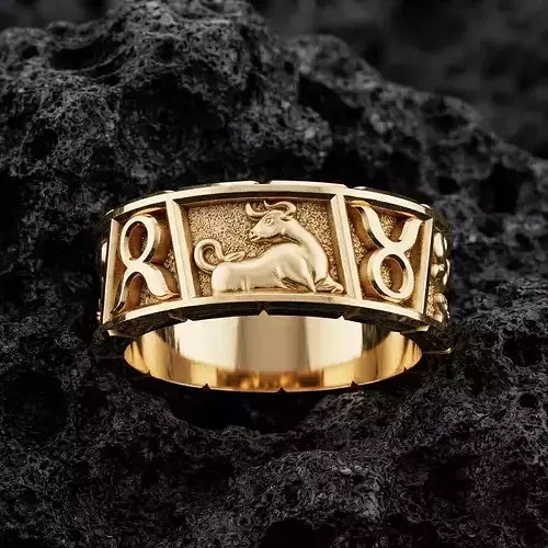 Horoscope Taurus Ring v2