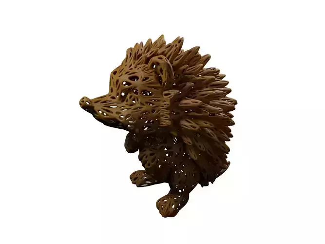 Hedgehog Voronoi Style