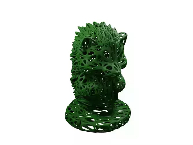 Hedgehog Voronoi Style