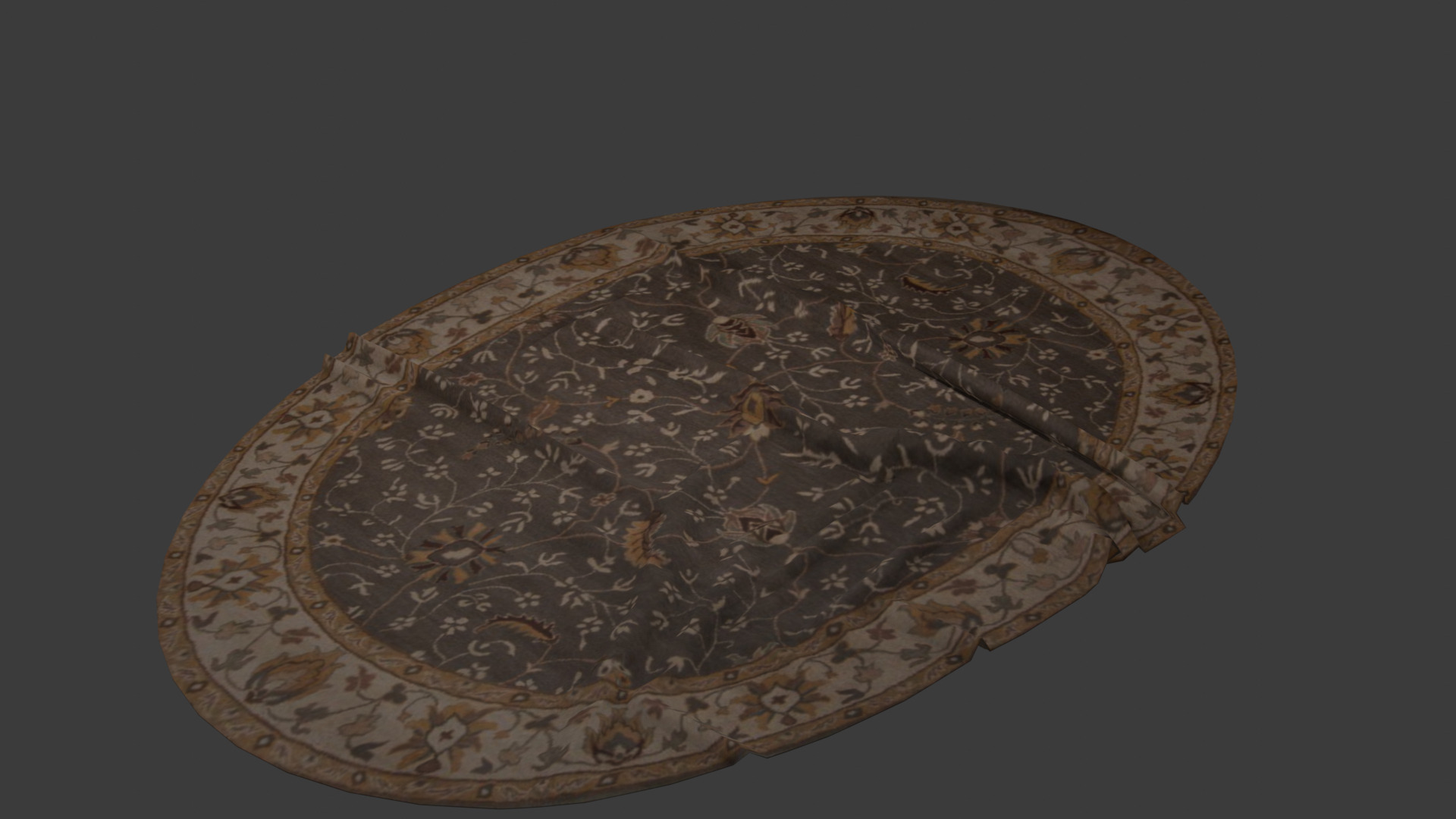 Rug Collection Low-poly 3D model_2
