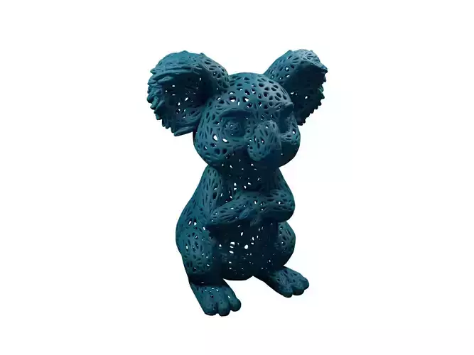 Koala Voronoi Style