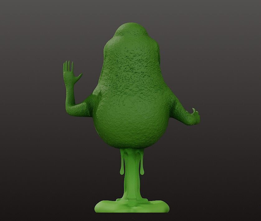 Ghost Busters Slimer 3D print model_3