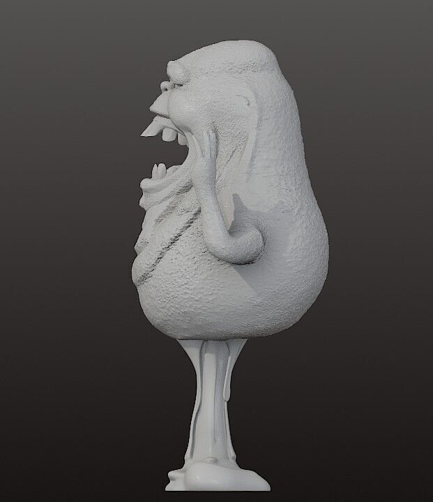 Ghost Busters Slimer 3D print model_5