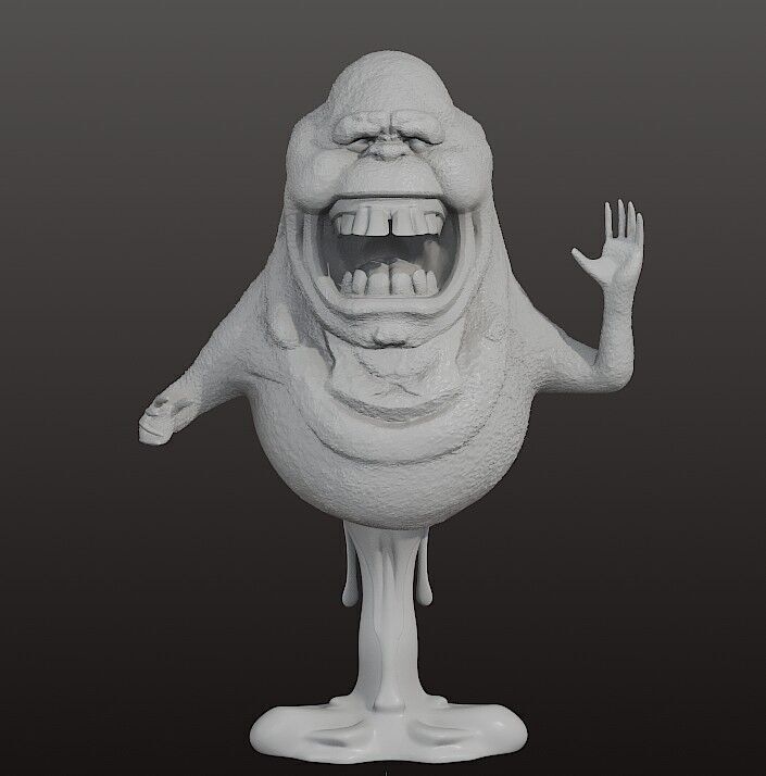 Ghost Busters Slimer 3D print model_4