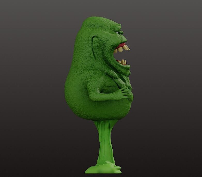 Ghost Busters Slimer 3D print model_2