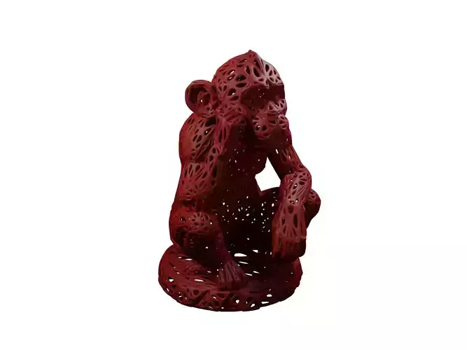 Monkey Voronoi Style