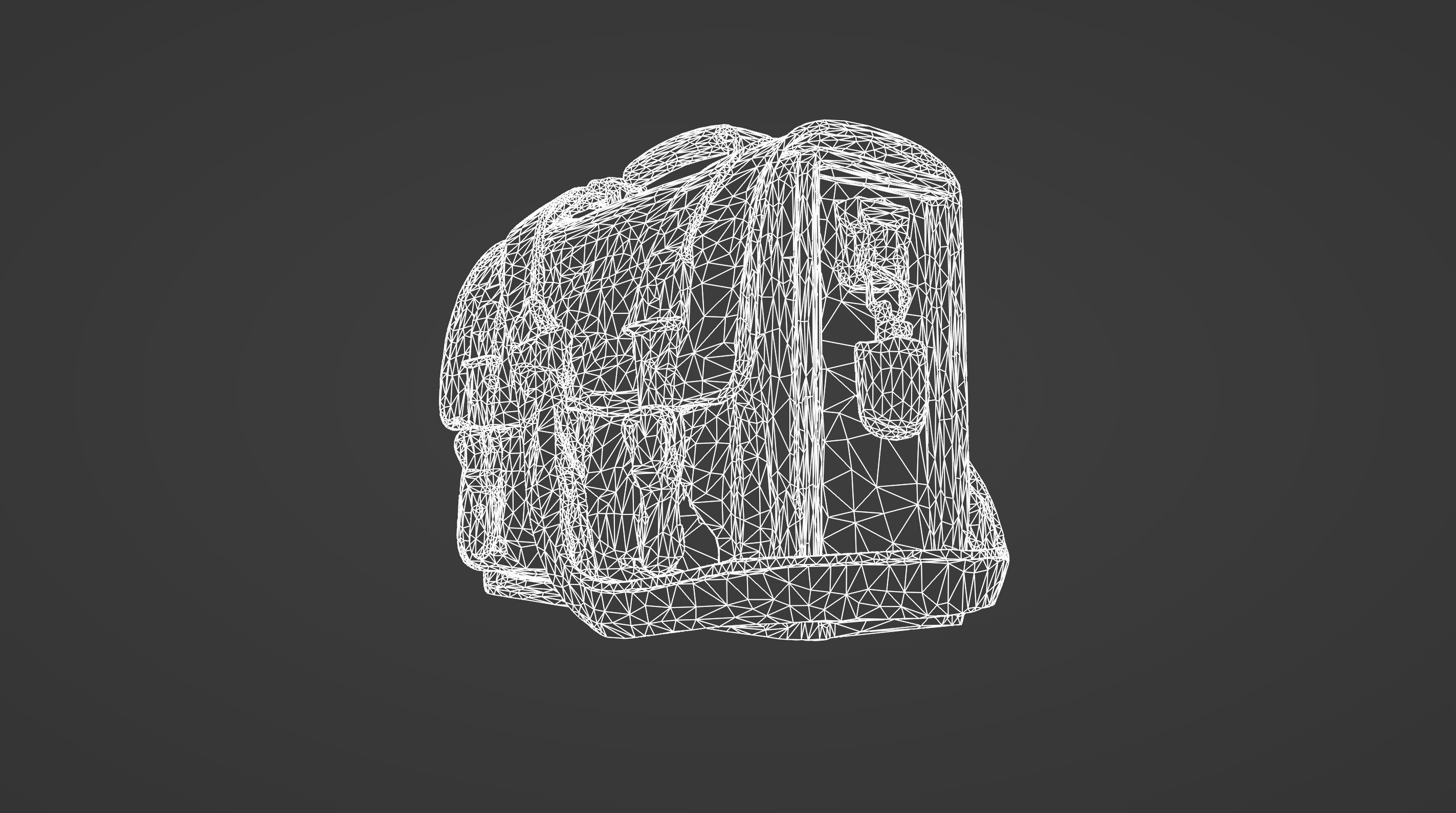 Vintage Leather Satchel with Buckle Detailing  3D Model 3D model_10