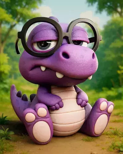 Dino-P 3D print model