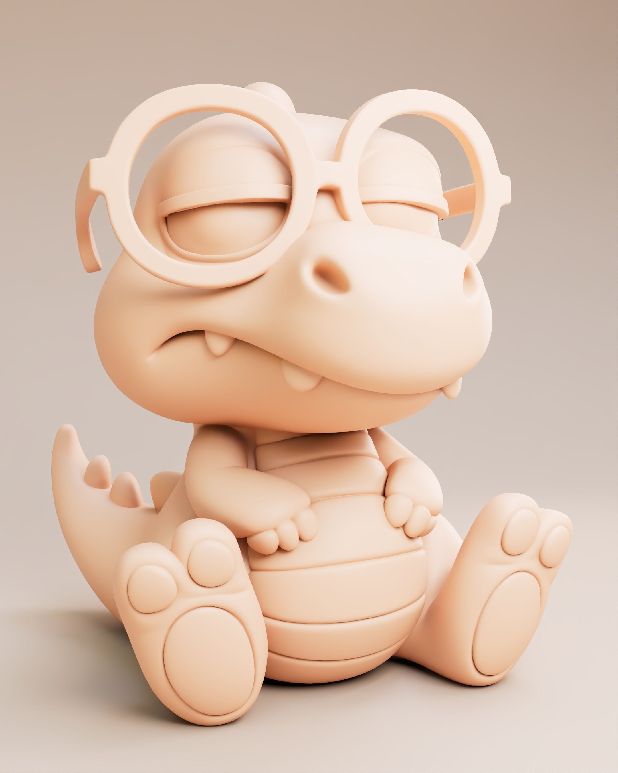 Dino-P 3D print model_1