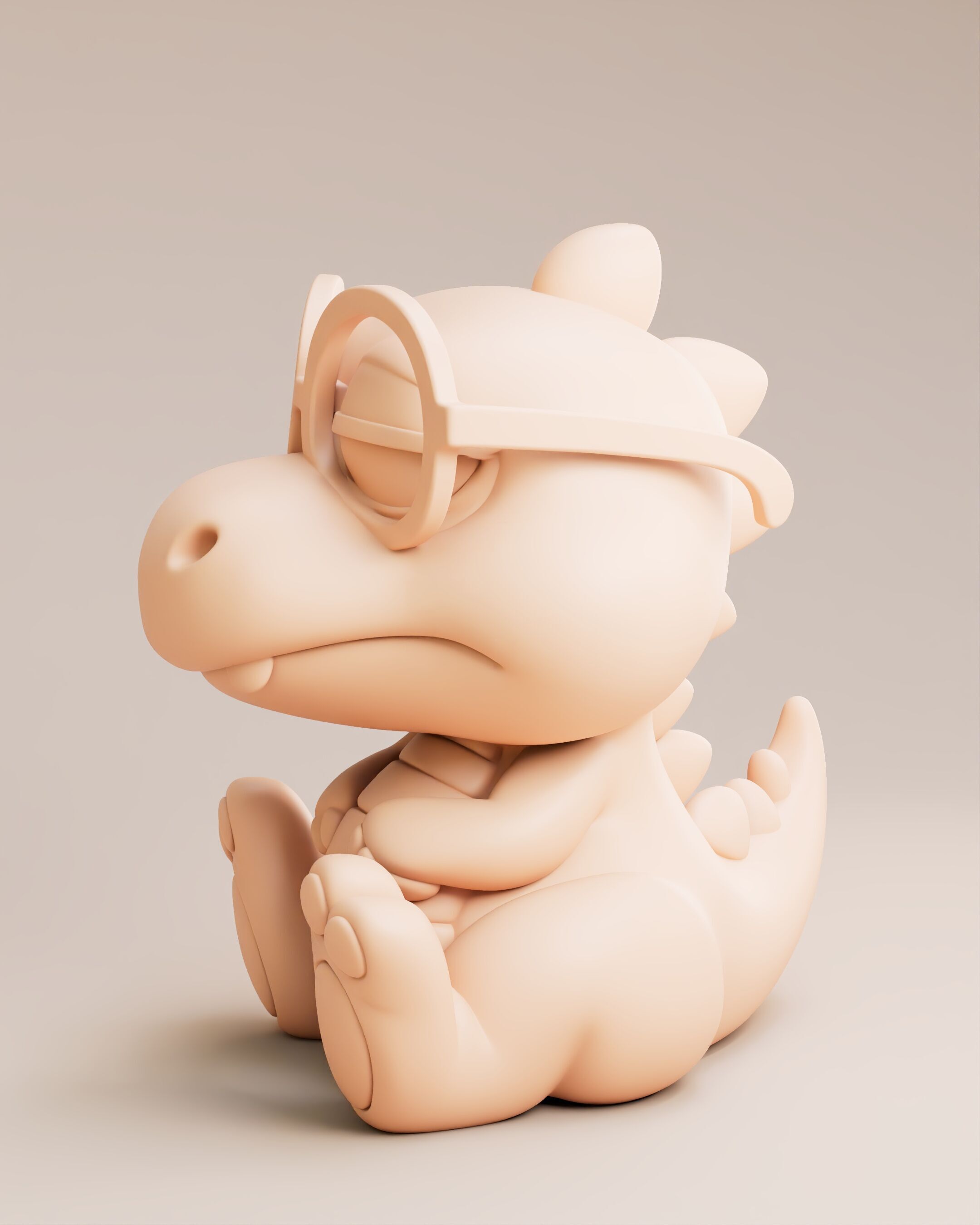 Dino-P 3D print model_3