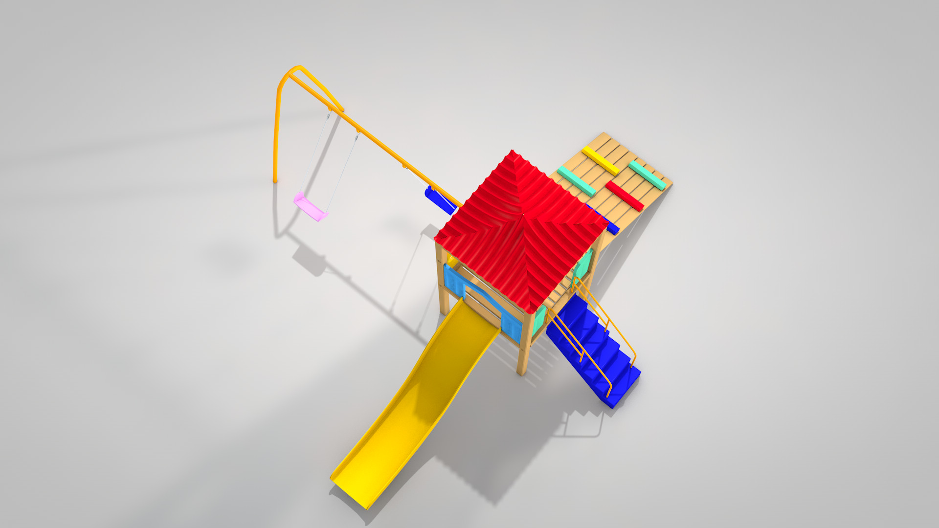 Playground Uno 3D model_10