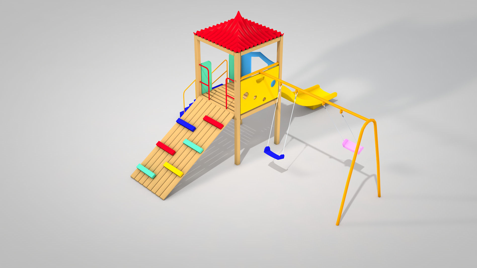 Playground Uno 3D model_9