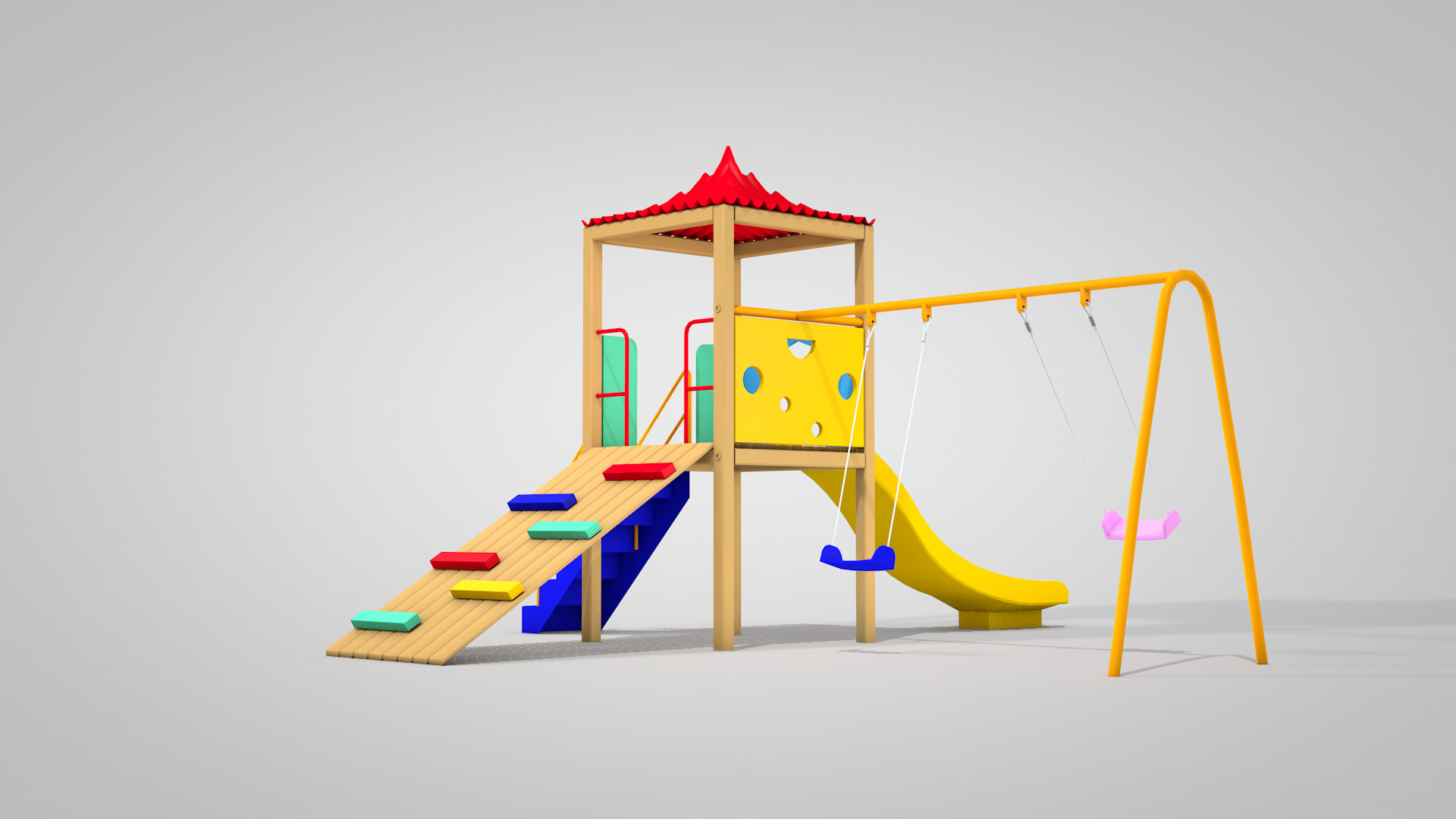 Playground Uno 3D model_8