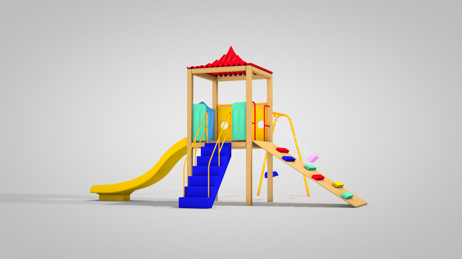 Playground Uno 3D model_6