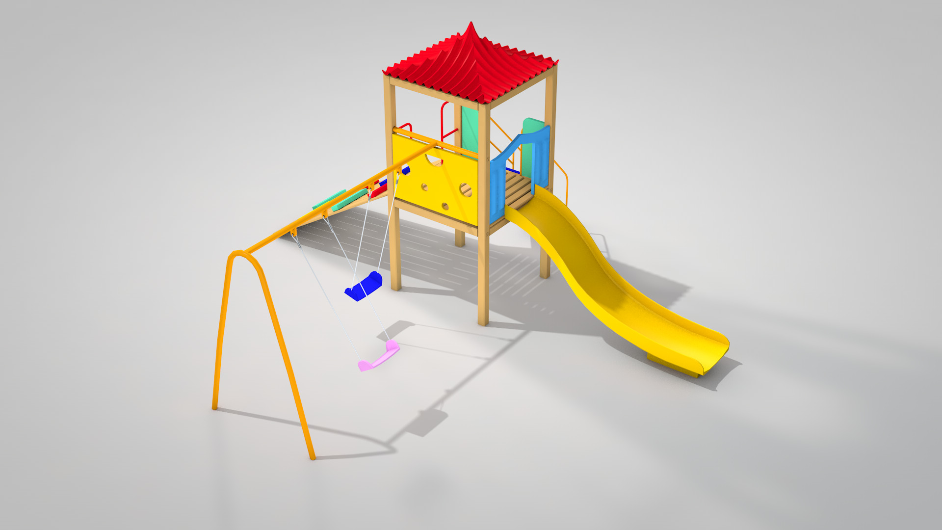 Playground Uno 3D model_11