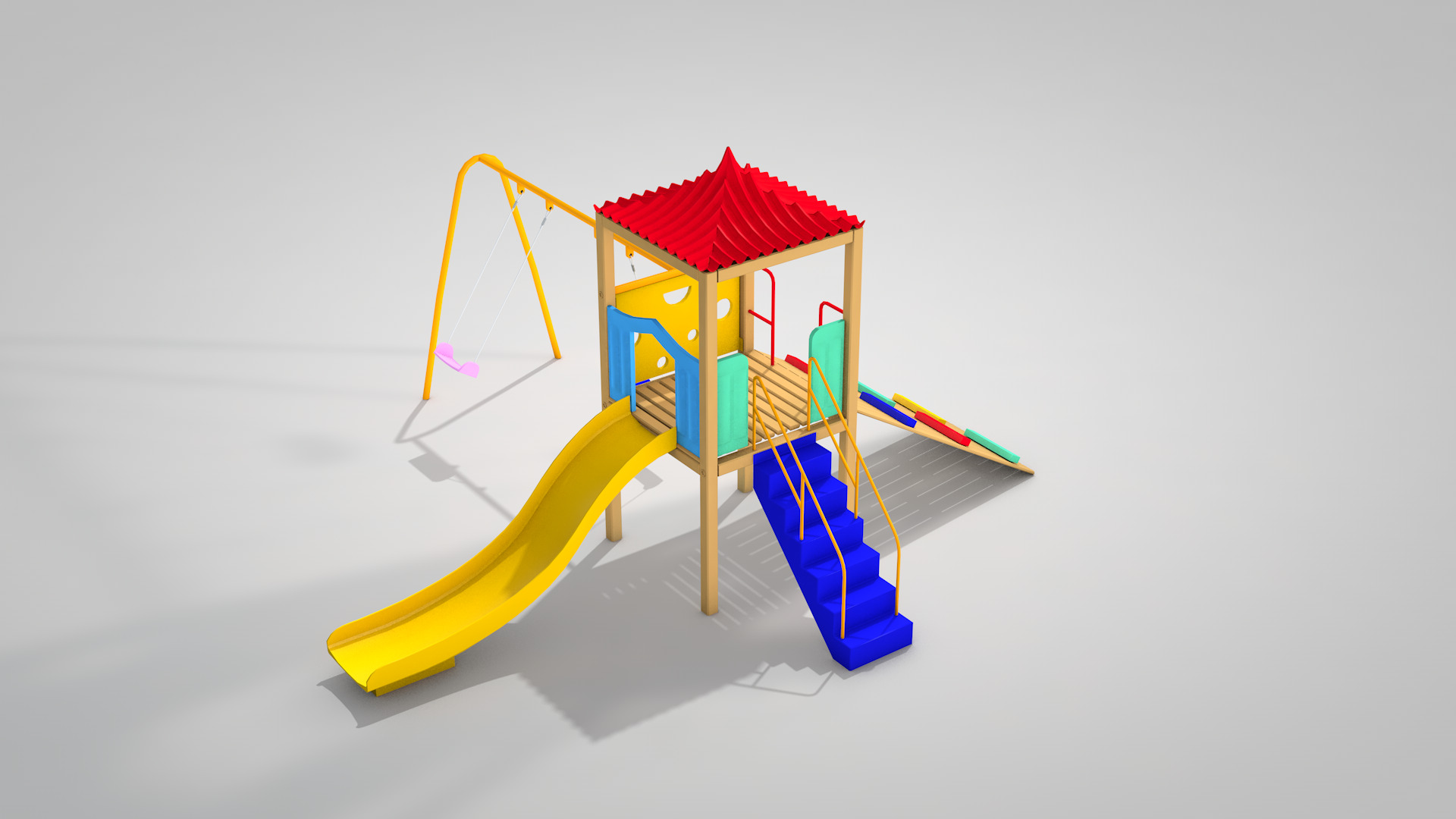 Playground Uno 3D model_13