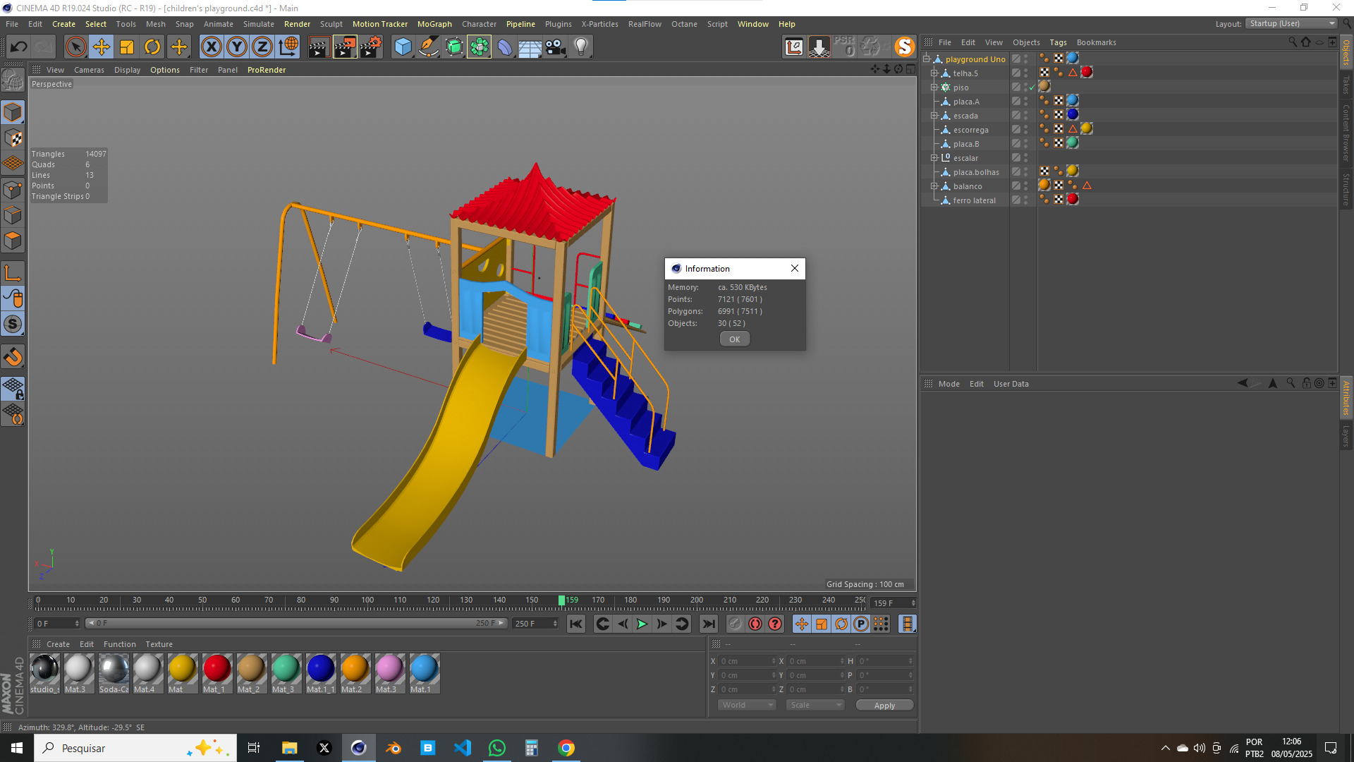 Playground Uno 3D model_15
