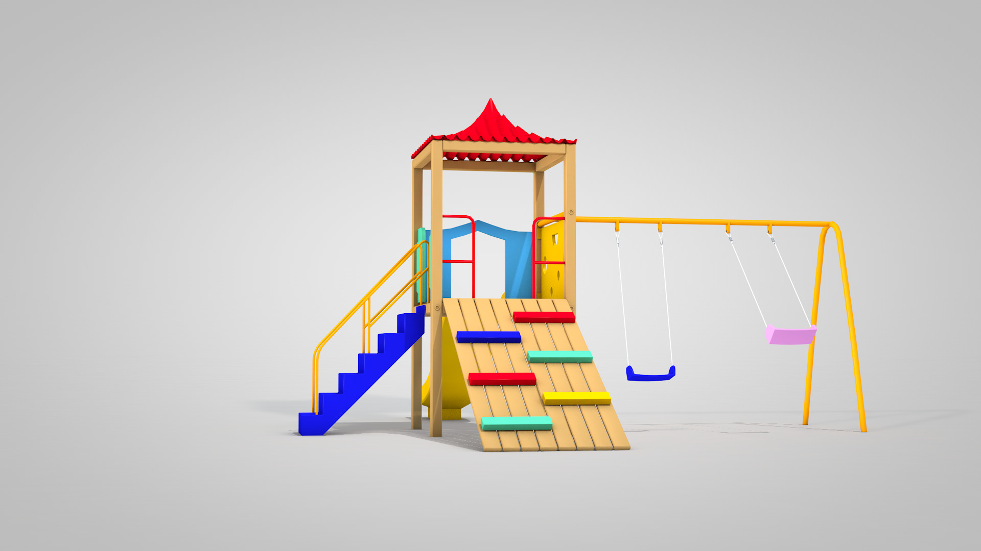 Playground Uno 3D model_7