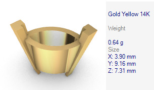 Various Marquise Heads  Findings Earrings nose rings styles 3D print model_20