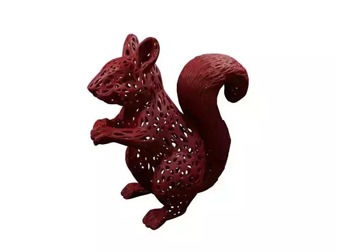 Squirrel Voronoi Style