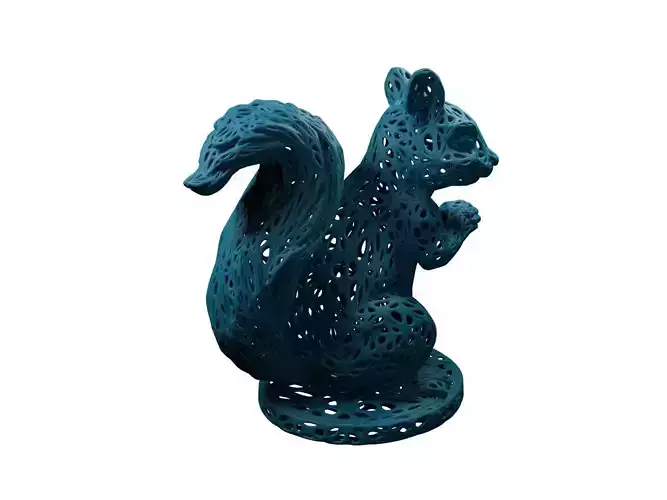 Squirrel Voronoi Style