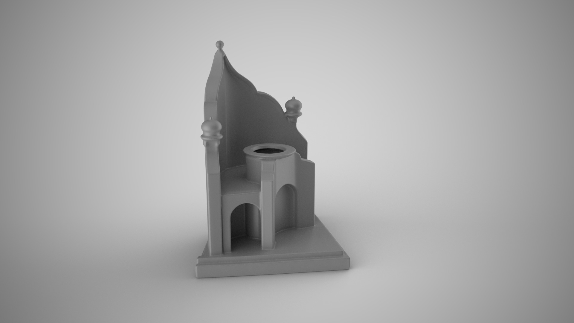 Fairytale Desk Organizer 3D print model_3