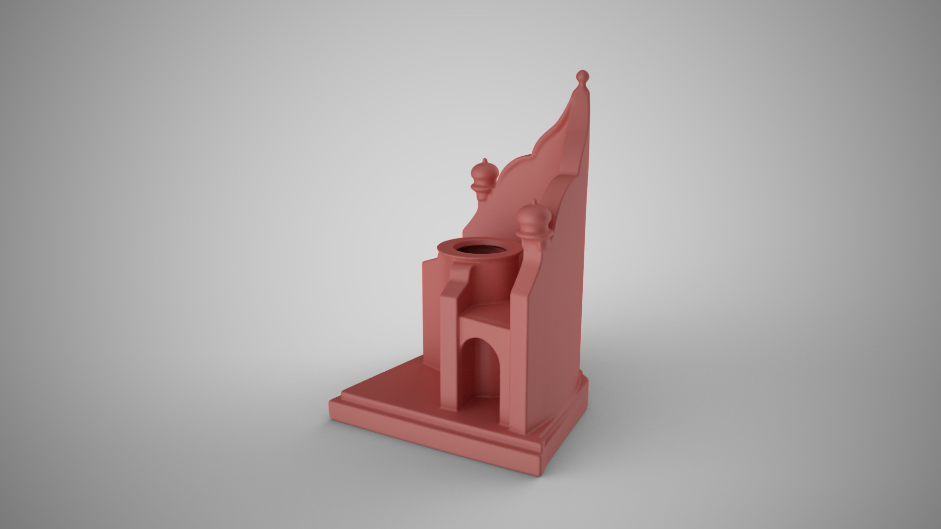 Fairytale Desk Organizer 3D print model_8