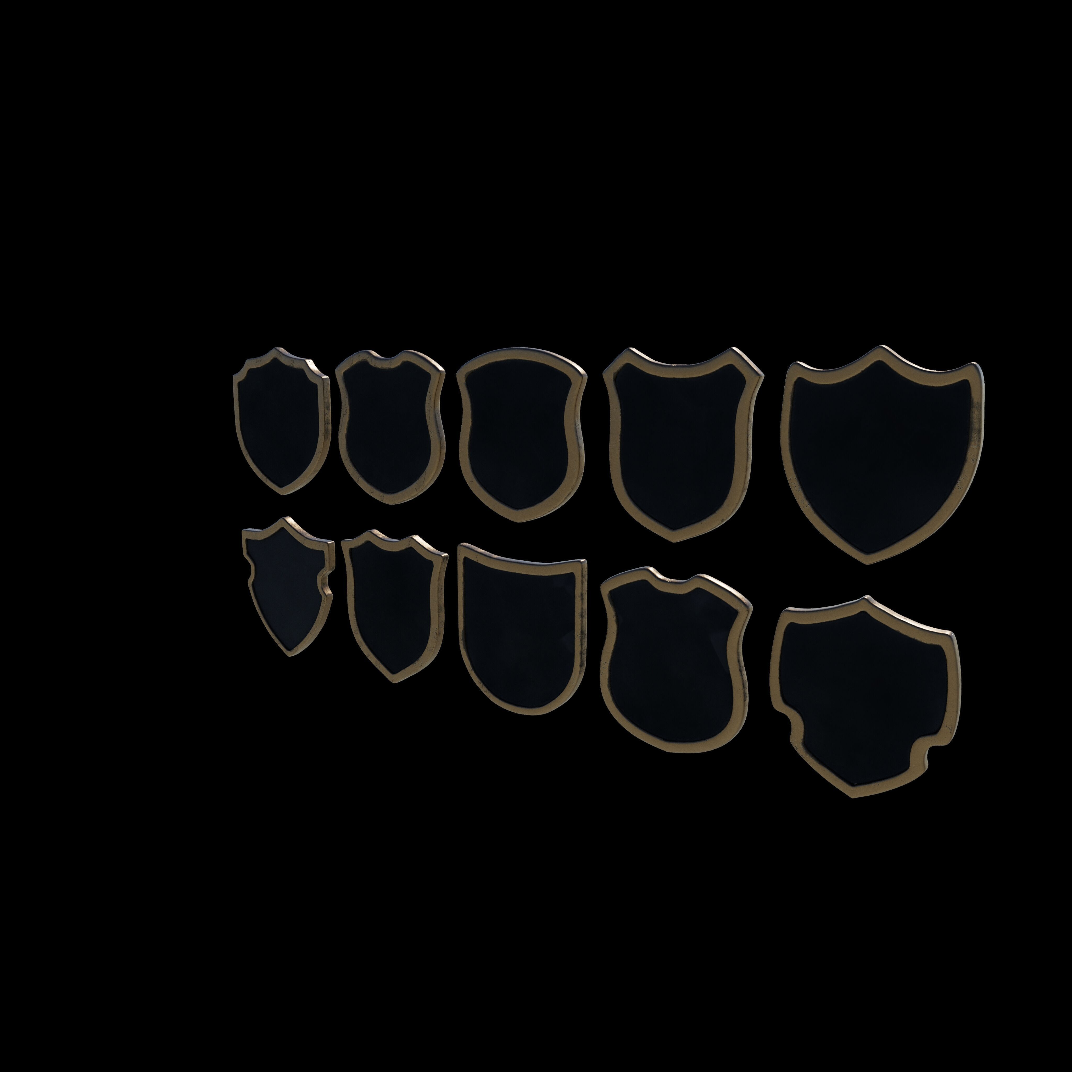 Badge Patche 02 3D model_3