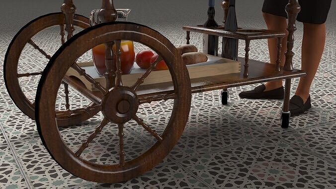 Room Service 2 3D model 7