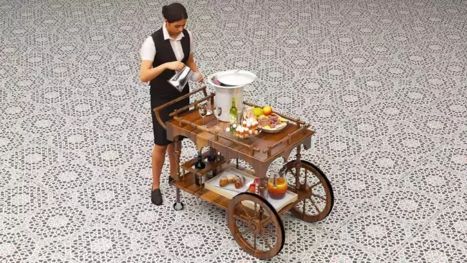 Room Service 2 3D model