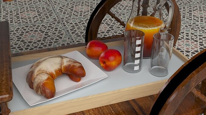 Room Service 2 3D model 5
