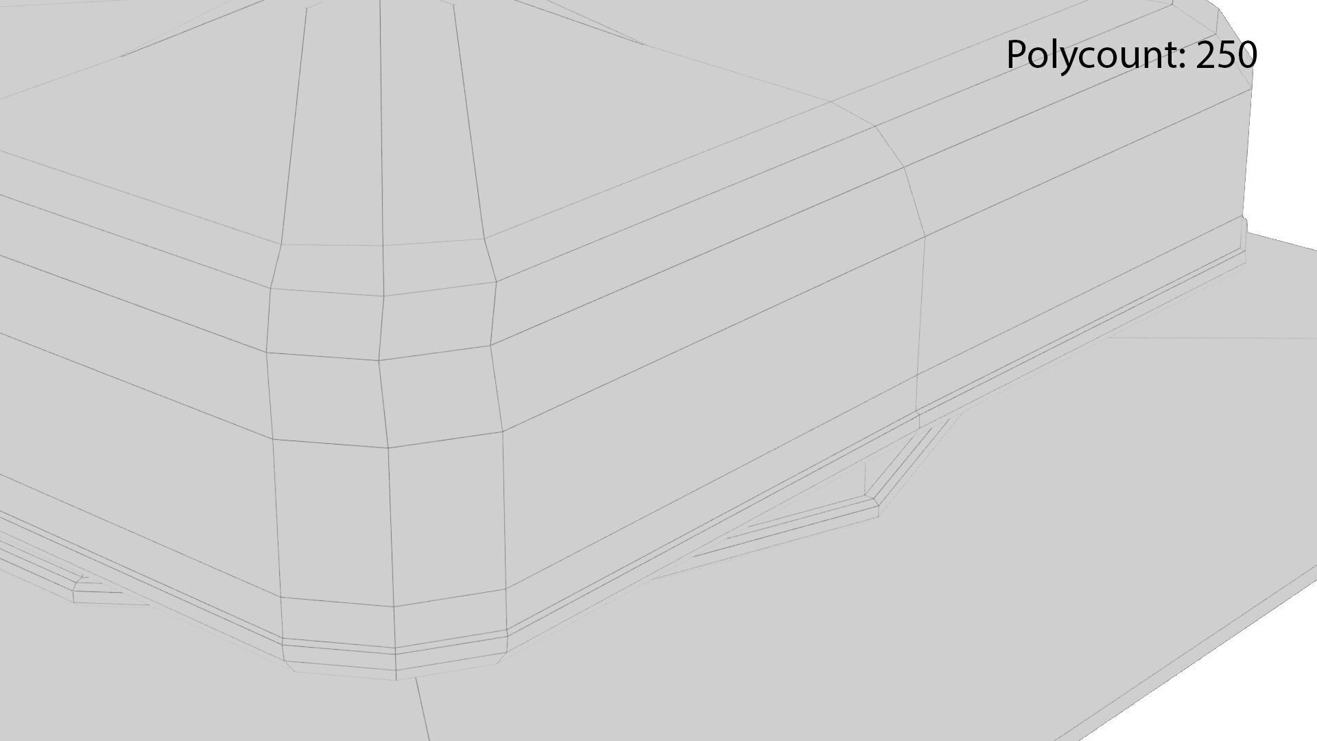 Round Top Vent Low-poly 3D model_17