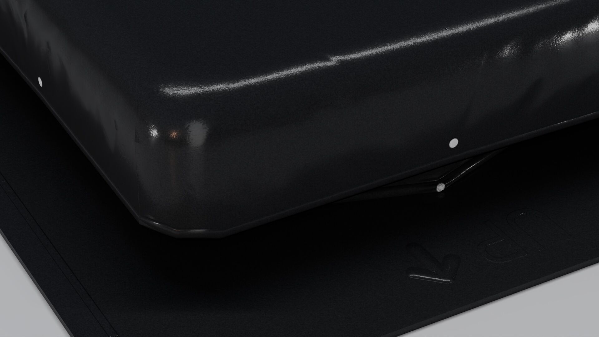 Round Top Vent Low-poly 3D model_9