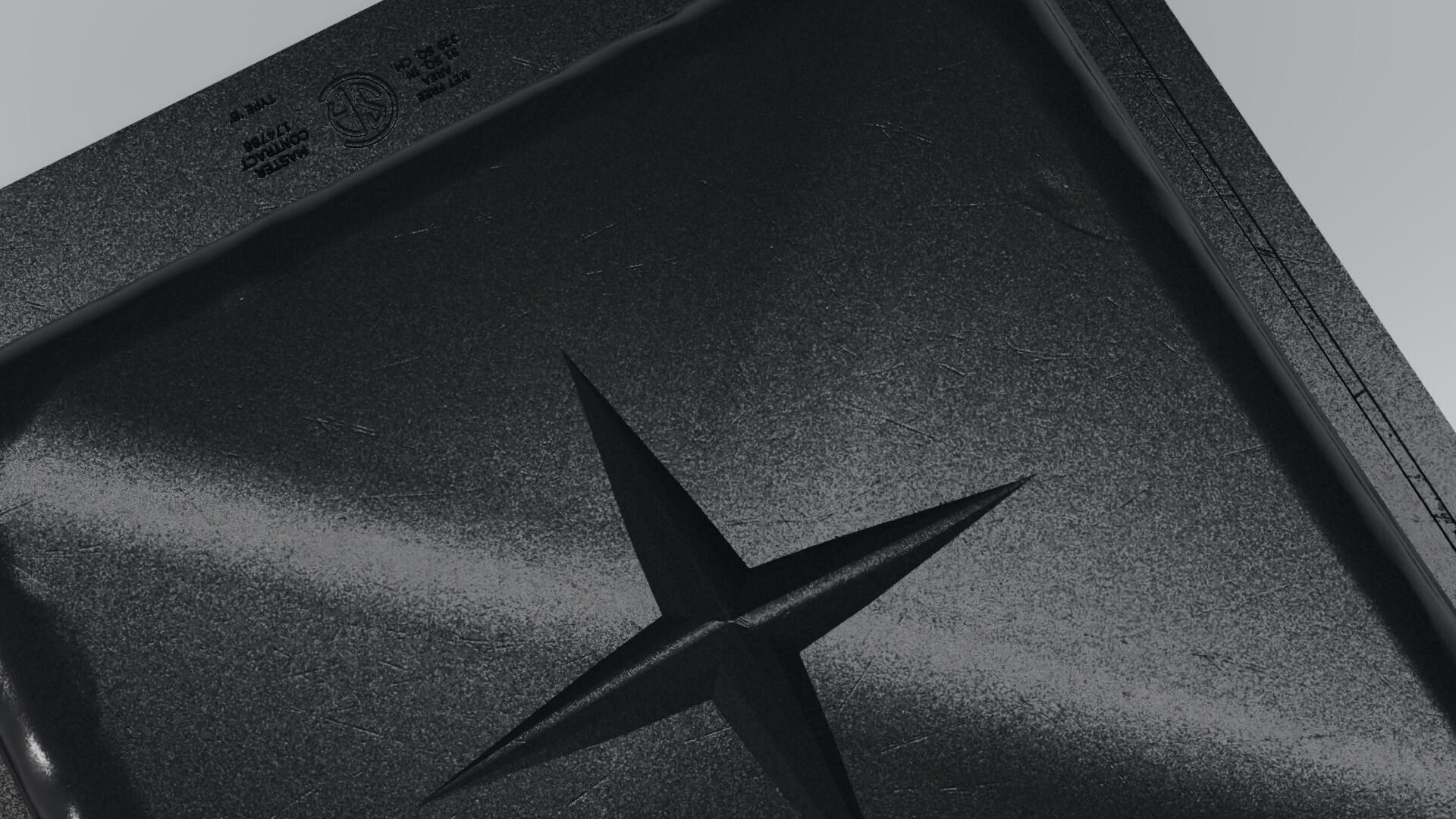 Round Top Vent Low-poly 3D model_8