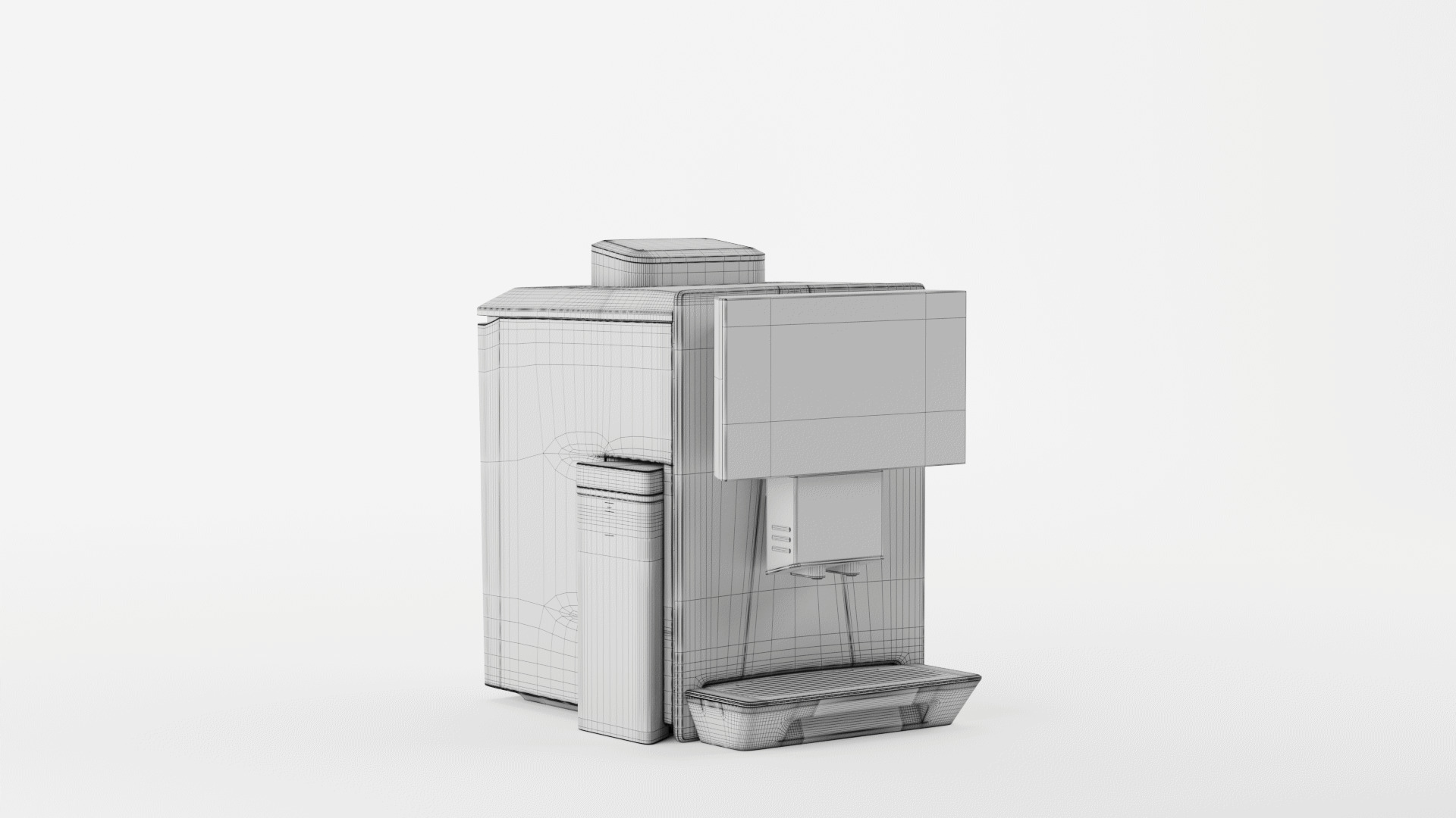 Siemens Fully automatic coffee machine 3D model_11