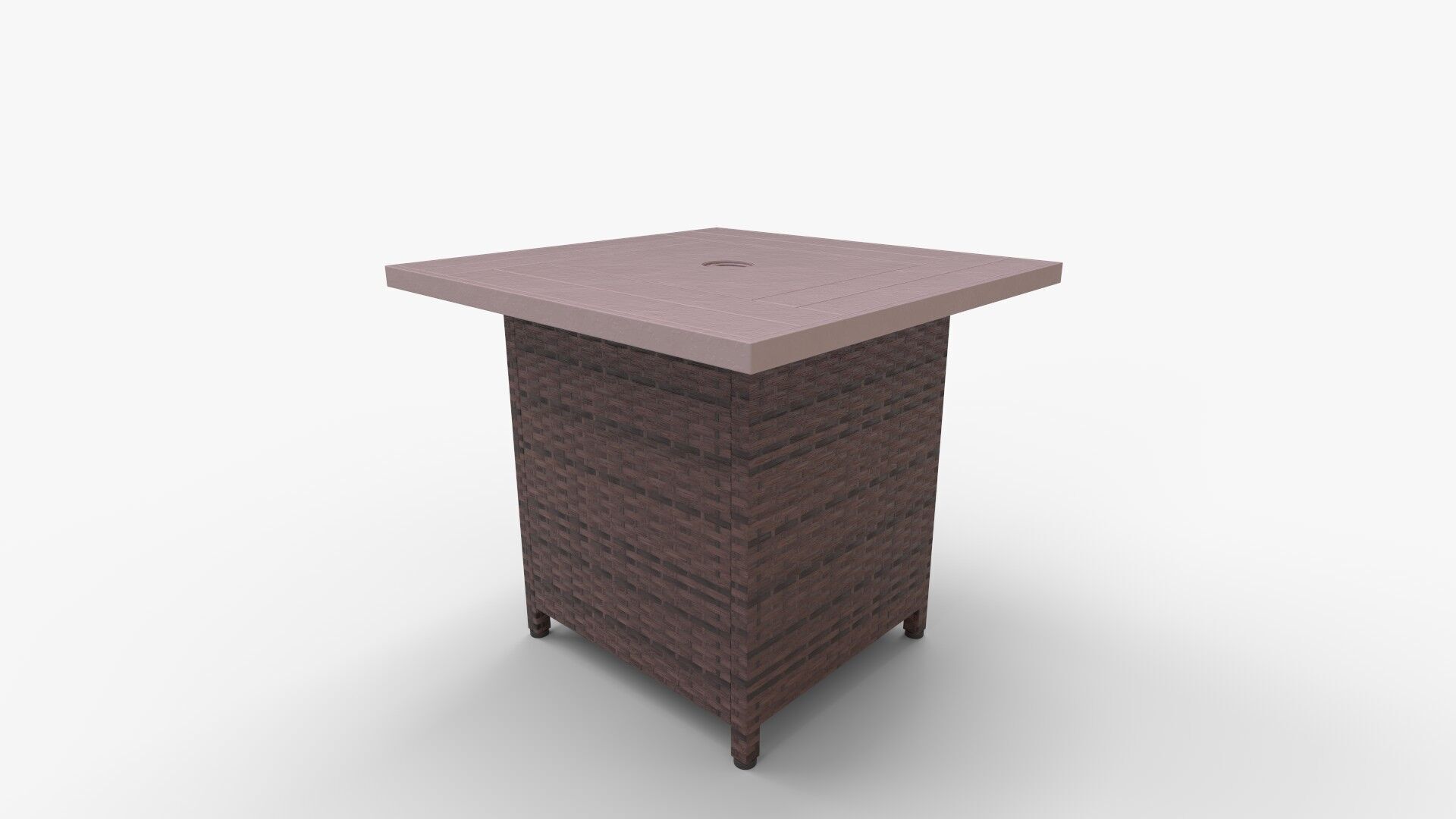 Propane Fire Pit Table 3D model_4