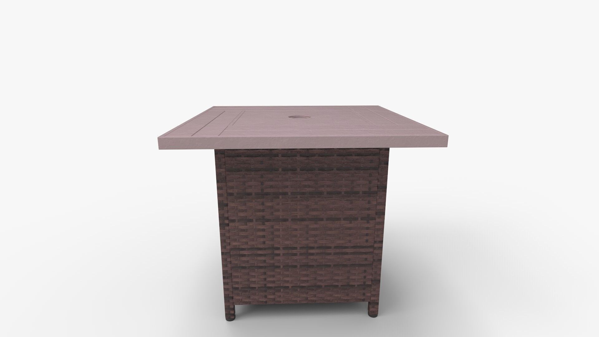 Propane Fire Pit Table 3D model_5