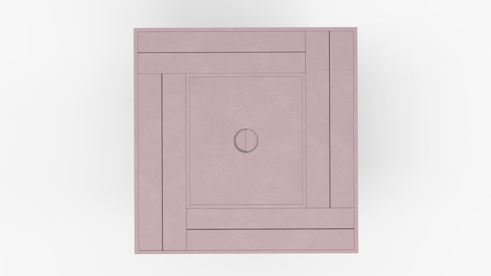 Propane Fire Pit Table 3D model_7