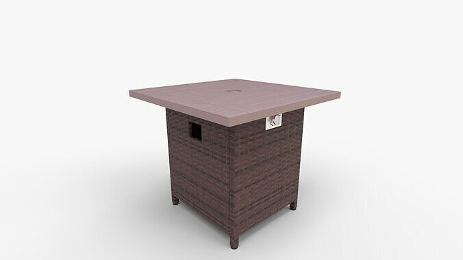 Propane Fire Pit Table 3D model