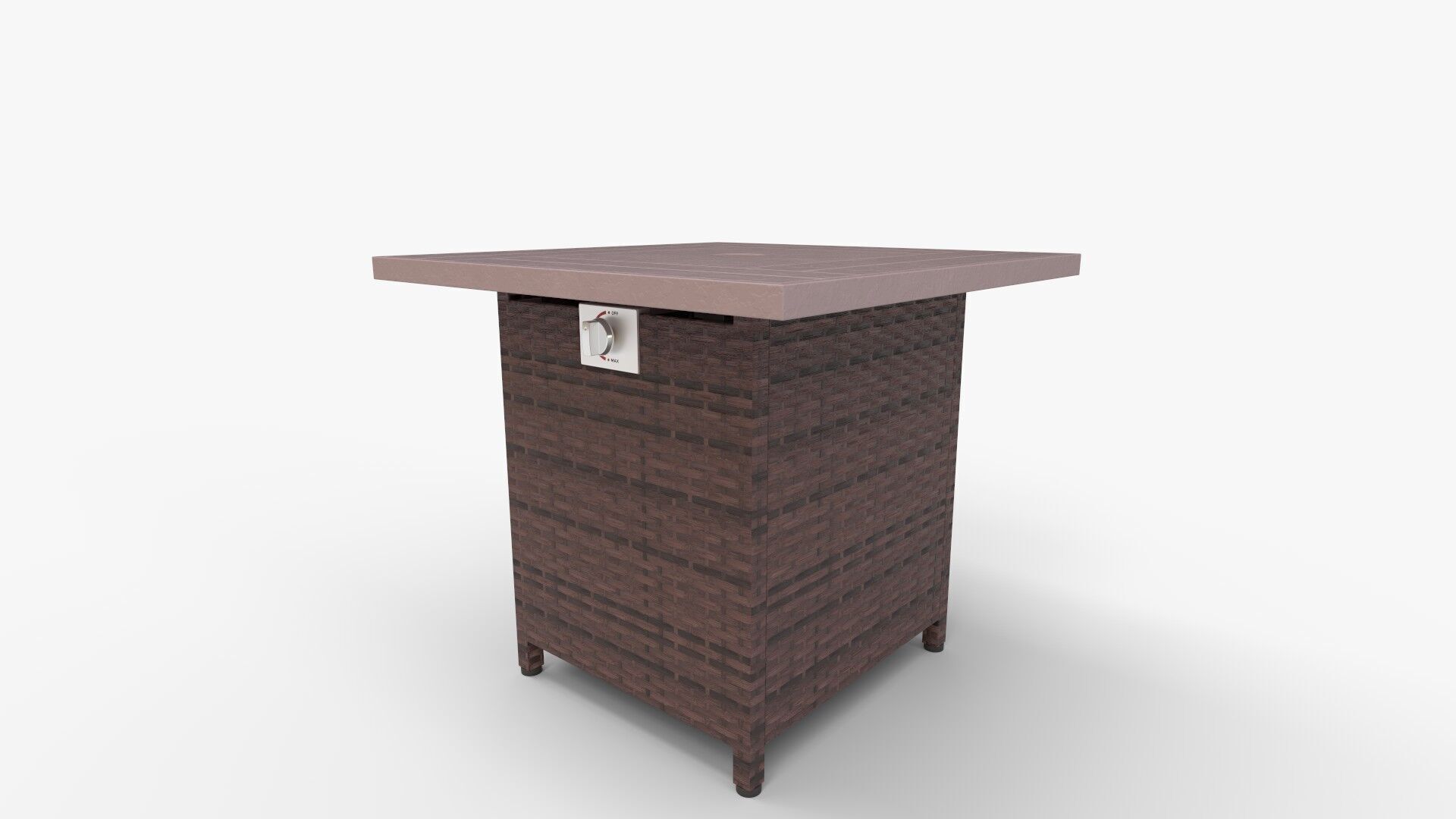 Propane Fire Pit Table 3D model_6