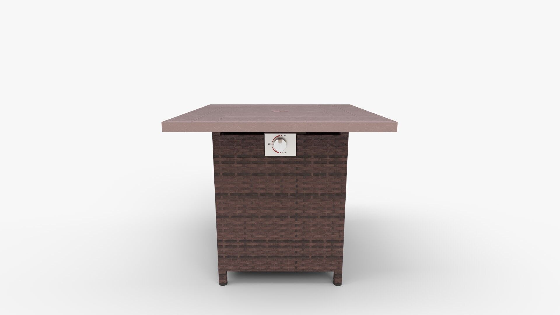 Propane Fire Pit Table 3D model_9