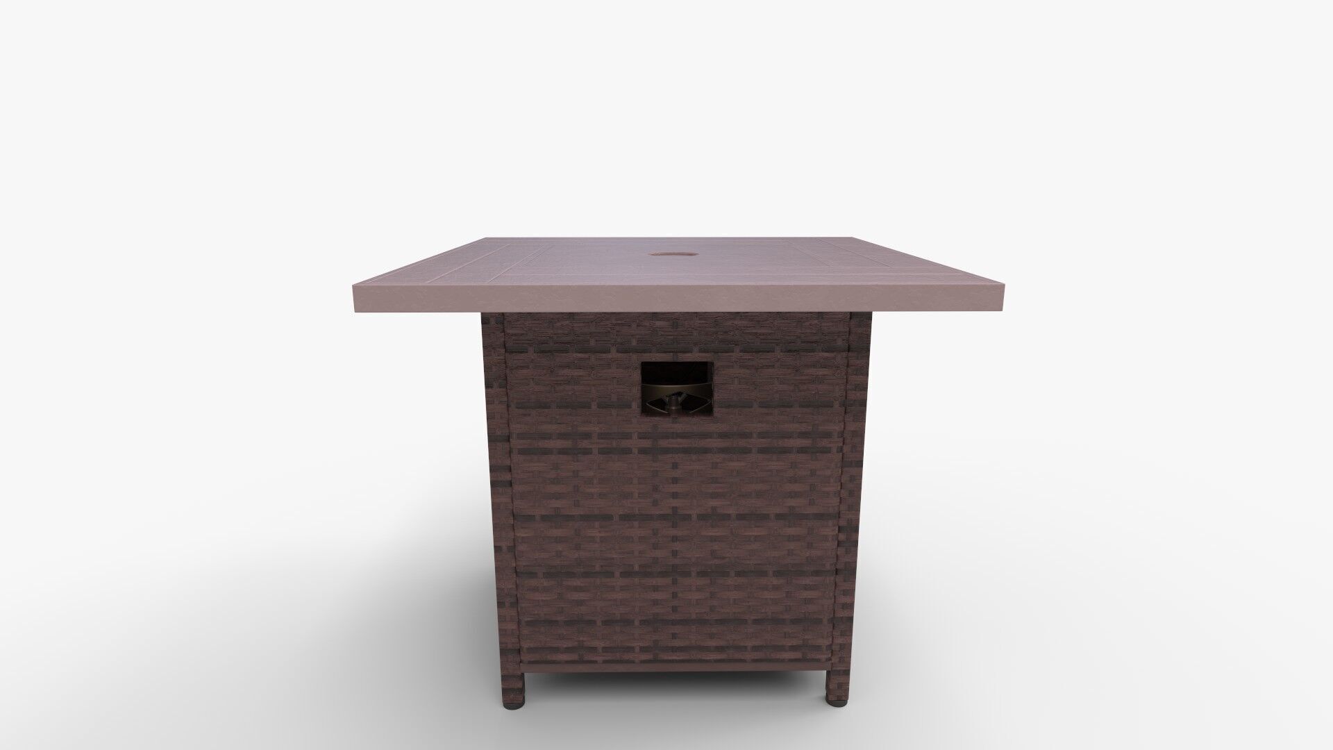 Propane Fire Pit Table 3D model_1